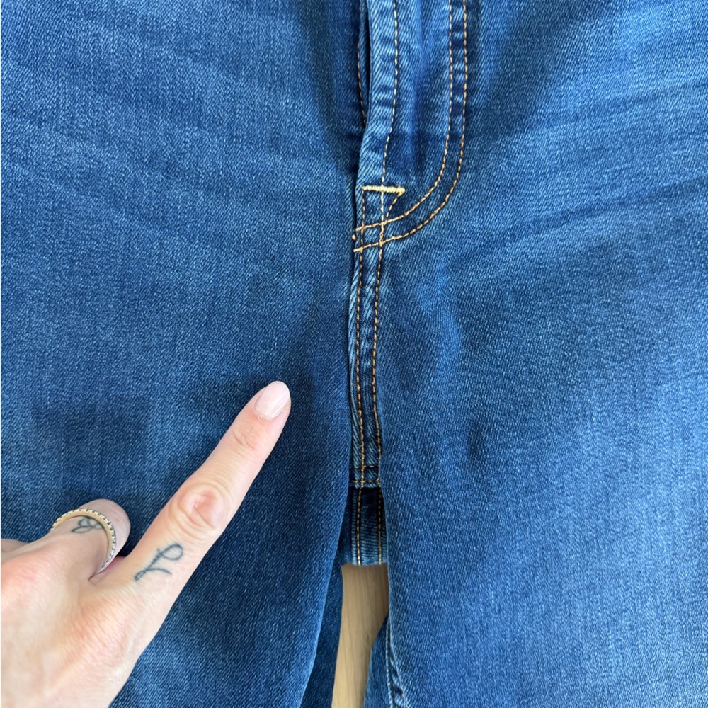 7 For All Mankind Jen7 HW Skinny Jeans Size 6 - Picture 5 of 8